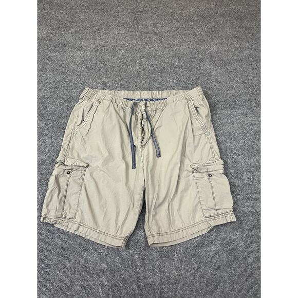 Tommy Bahama Cargo Shorts XLT Elastic Waist Drawstring Relax Resort Fishing - Picture 1 of 15